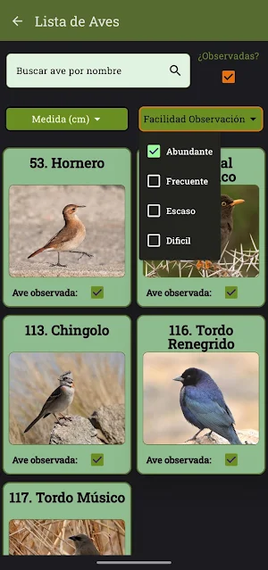 Aves de Merlo San Luis Screenshot 1