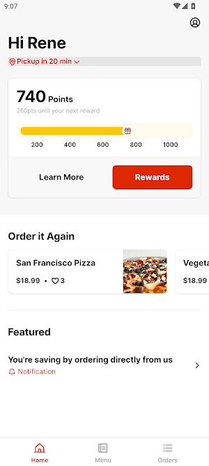 Modena Pizza & Ice Cream Screenshot 0
