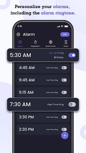 Smart Alarm Clock & Timer Screenshot 1