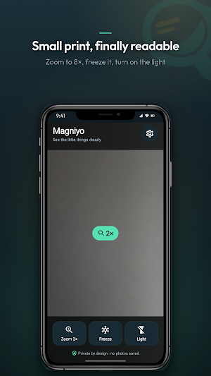 Magniyo: Magnifier Screenshot 0