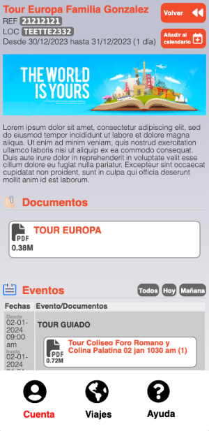 Rosedy Travel Plan Screenshot 2