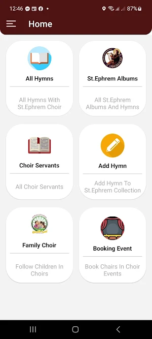 St.Ephrem The Syrian Choir Screenshot 2
