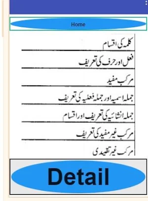 Saay ul Faqeer Nahw Meer Urdu  Screenshot 1