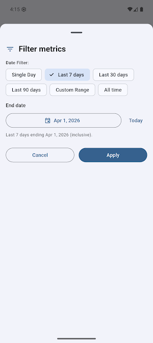 MyVitals Screenshot 1