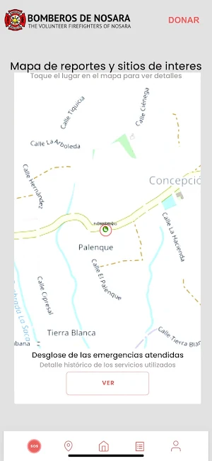 Bomberos Nosara Screenshot 2