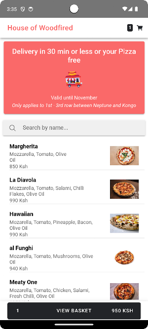 Skippers Food Delivery Screenshot 0