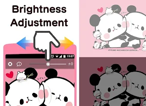 Wallpaper MOCHI MOCHI PANDA Screenshot 1