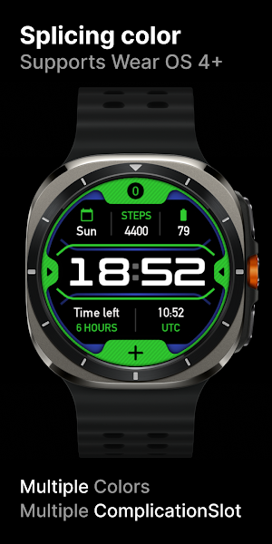 Splicing color: Watch Face Screenshot 0