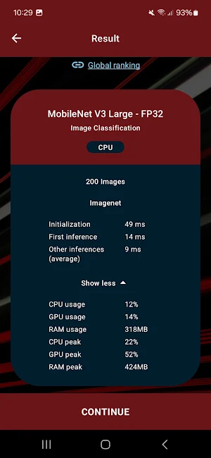Speed.AI - AI Benchmarking Screenshot 2