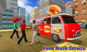 Food Truck Driving 2019: Ice Cream Factory Screenshot 2