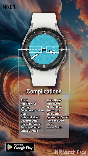 NR01:Watch Face Screenshot 3