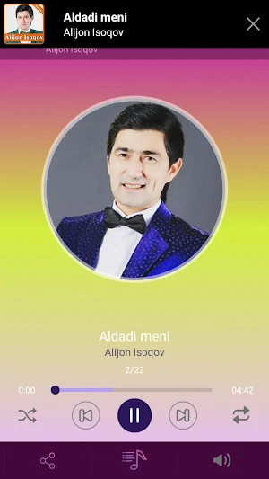 Alijon Isoqov qo'shiqlari Screenshot 3