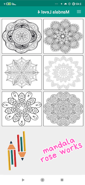 Mandala Royal,Color By Number Screenshot 1