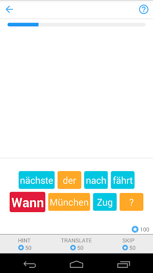 Sentence Master - Satzbau Screenshot 1