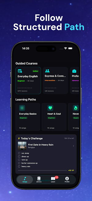 Songlyo: Learn English Songs Screenshot 3