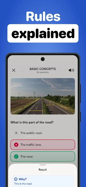 Belgium Driving Test - CodeBE Screenshot 3