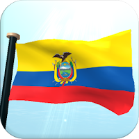 Ecuador Flag 3D Free Wallpaper