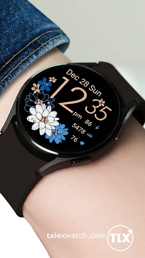 Golden Floral Watch Screenshot 2