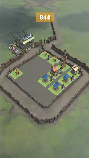 2048 Merge 3D Buildings Screenshot 2