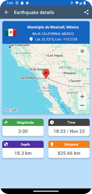 Earthquake Alerts & Tracker Screenshot 1