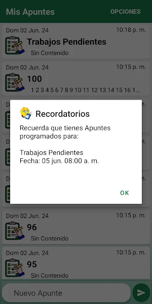 Mis Apuntes Screenshot 3