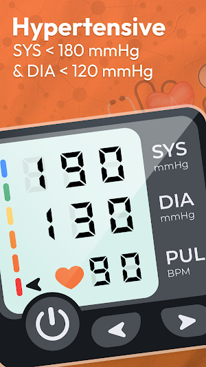 Blood Pressure App Screenshot 3