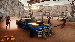 Zombie Car Crash : Drift Zone Screenshot 2