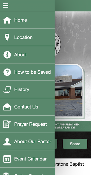 New Cornerstone Baptist Church Screenshot 1