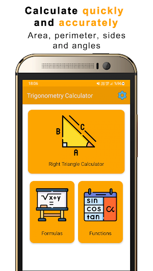 Trigonometric Calculator Screenshot 0