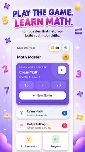 Math Master: Math Puzzle Game Screenshot 0