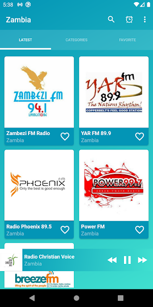 Zambia radios online Screenshot 0