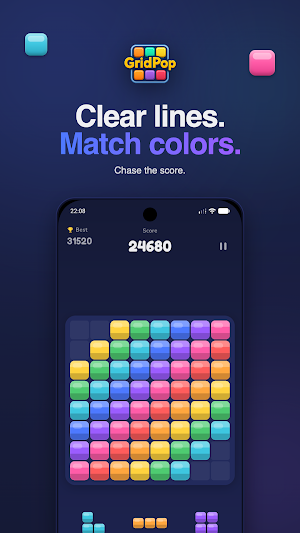 GridPop: Block Puzzle Screenshot 0