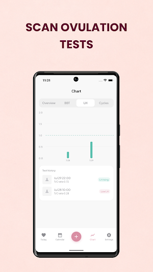Ovulation Tracker: PCOS Log Screenshot 1