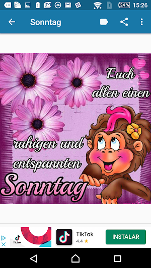 Sonntag Bilder und Phrasen Screenshot 2
