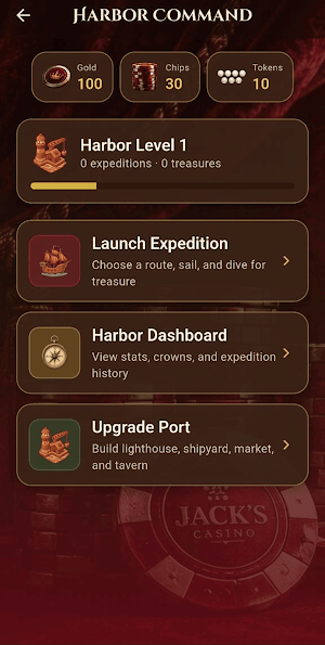 Jacks Casino Screenshot 1