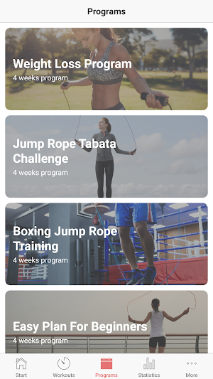 Jump Rope Workout Program Screenshot 2