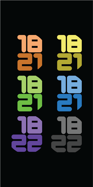 Numerals Duo Watch Face Screenshot 2
