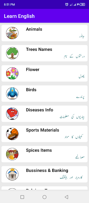 Learn English Speaking in Urdu Screenshot 3