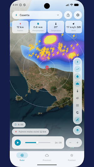 StormCast: Lightning Radar Screenshot 0