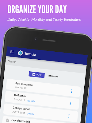 Todobia, To-Do List, Tasks & Reminders Screenshot 0