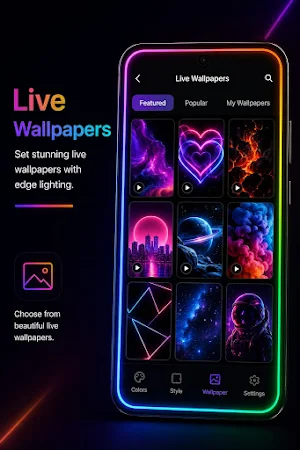 Edge Lighting – LED Border Screenshot 2
