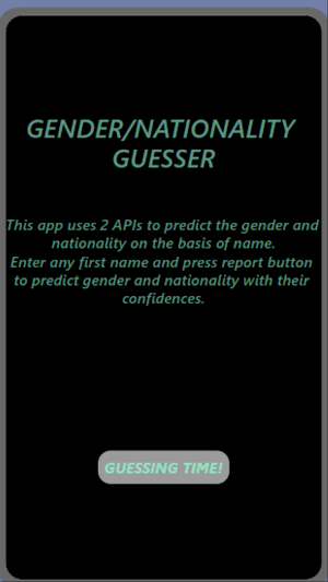 nationality guesser by aydin Screenshot 3