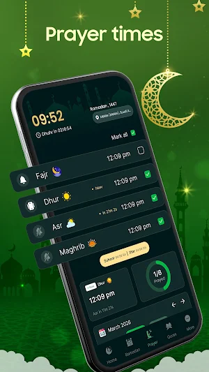 Hidaya Muslim: Quran & Prayer Screenshot 2