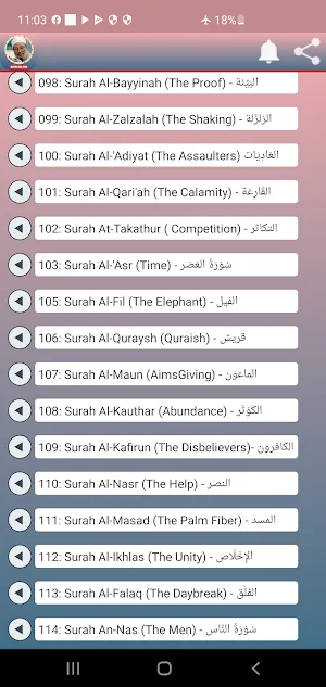 Yusuf Al Aidarous Hd Mp3 Quran Screenshot 3