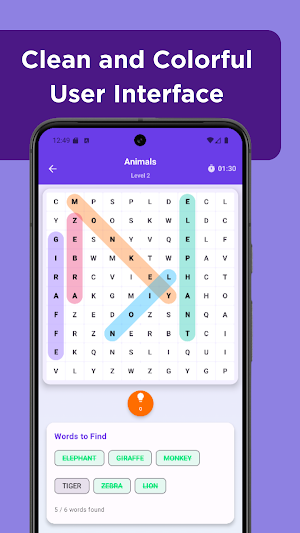 Word Search Pro Game Screenshot 2