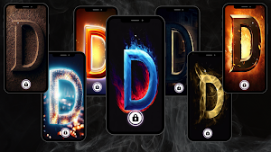D letter hd wallpaper Screenshot 0
