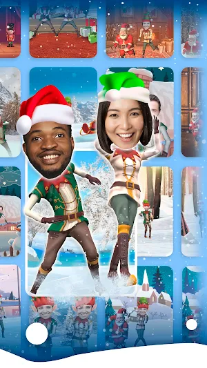Your Elf Dance - Xmas face app Screenshot 1