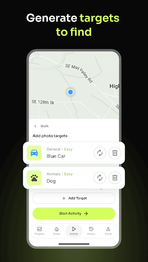 RunUntil: Run & Find Screenshot 1