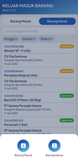 Pencatatan Barang Screenshot 1