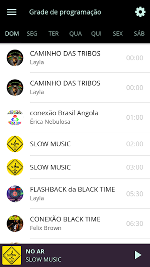 Radio Black Time Screenshot 1